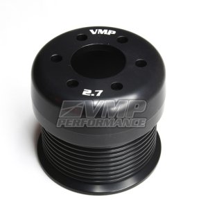 Ford Shelby GT500 Supercharger Pulley - VMP Performance - 2.7in 10-Rib Conversion Bolt-On - `07-`14